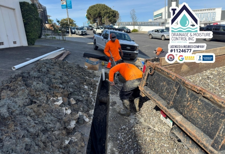 Drainage & Moisture Control Inc. – A Licensed Drainage Company You Can Trust in the Bay Area